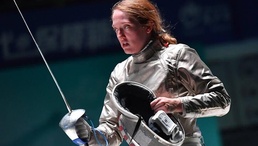 From Sabers to Syringes: Olympic Fencer Begins Military Medical Career