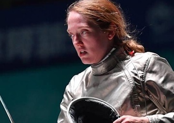 From Sabers to Syringes: Olympic Fencer Begins Military Medical Career