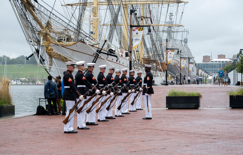 Fleet Week Baltimore - Silent Drill Platoon