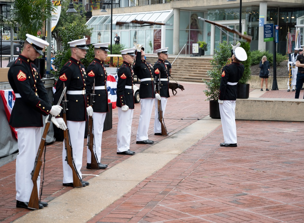 Fleet Week Baltimore - Silent Drill Platoon