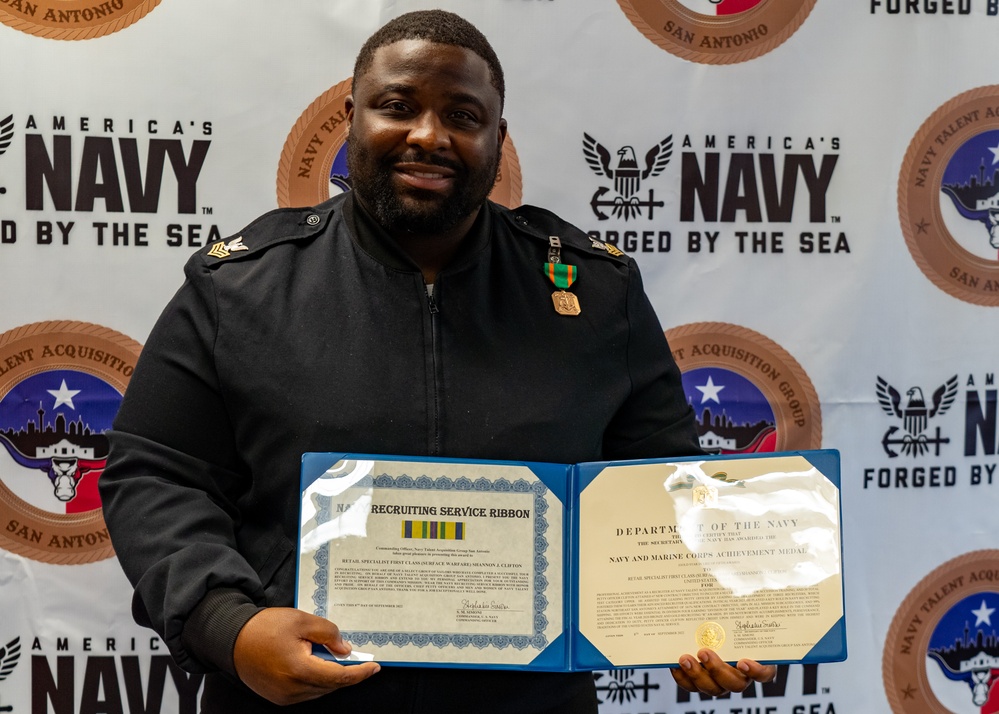 RS1 Shannon J. Clifton Earns Navy and Marine Corps Achievement Medal