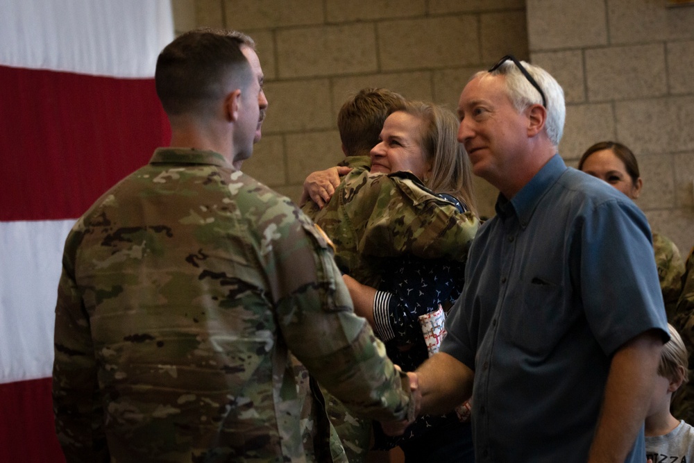 141st Military History Detachment says farewell to friends and family