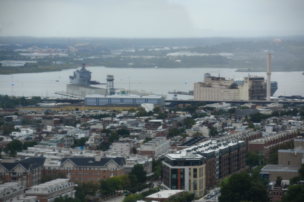 Ships Pull into Baltimore's Inner Harbor for Maryland Fleet Week and Flyover 2022