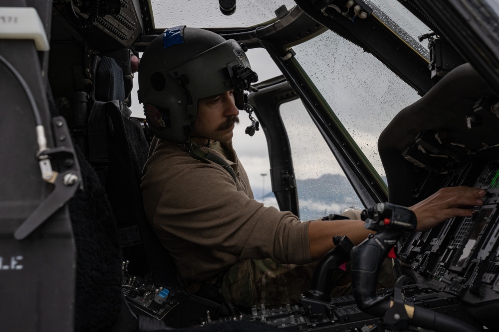 210th Rescue Squadron conducts rescue mission