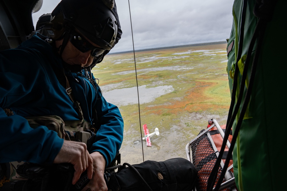 210th Rescue Squadron conducts rescue mission