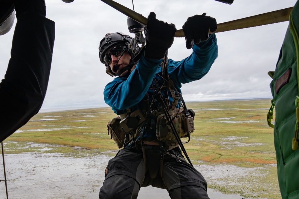 210th Rescue Squadron conducts rescue mission