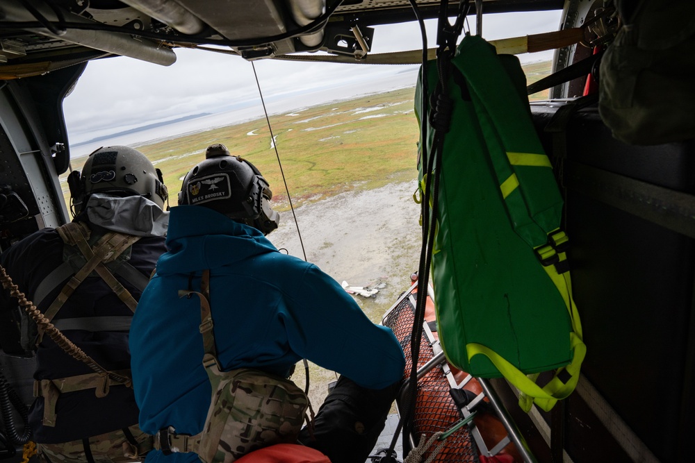 210th Rescue Squadron conducts rescue mission