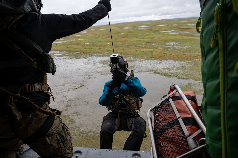 210th Rescue Squadron conducts rescue mission