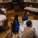 Japanese Students and US members participate in a women’s leadership panel in the US military