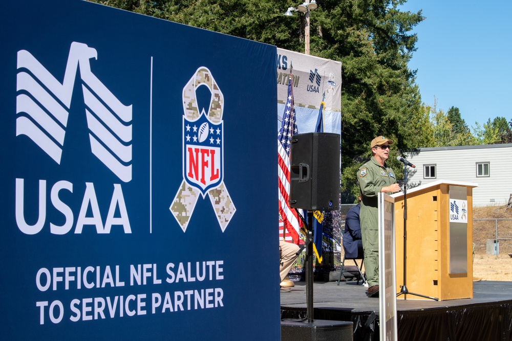 NBK Kitsap-Bangor Hosts 12th-Man Flag Ceremony