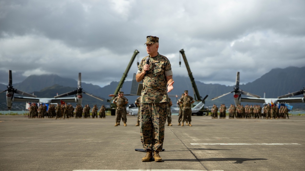 MARFORPAC Change of Command