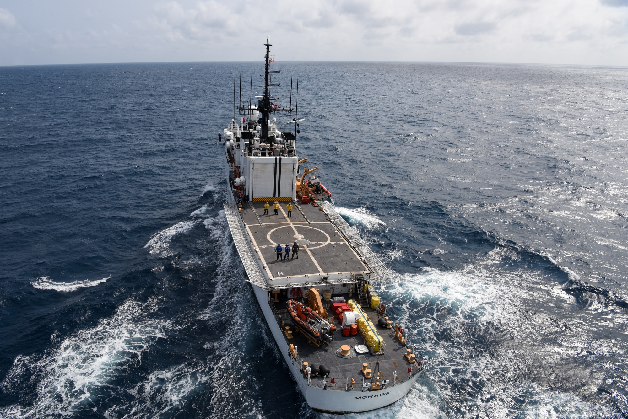 A Day in the Life of the Coast Guard Cutter Mohawk - YouTube