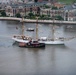 Danish Ship Arrives at Baltimore Inner Harbor for Maryland Fleet Week and Flyover