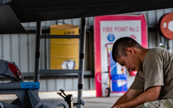 F-22 Raptor maintenance