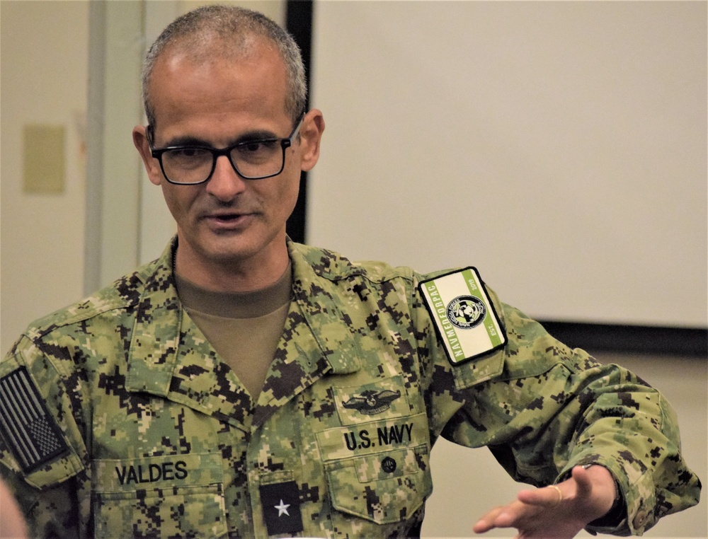 Naval Medical Forces Pacific top doc visits NMRTC Bremerton