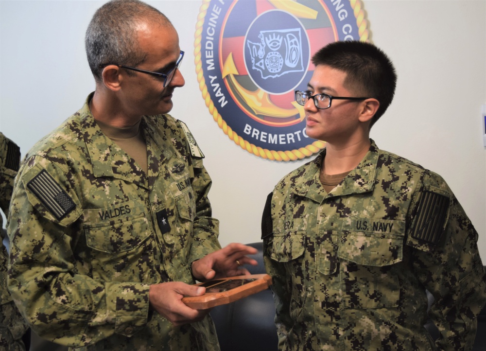 Naval Medical Forces Pacific top doc visits NMRTC Bremerton