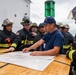 JRM First Responders Train for Shipboard Firefighting