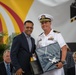 Welcoming Ceremony Maryland Fleet Week and Flyover