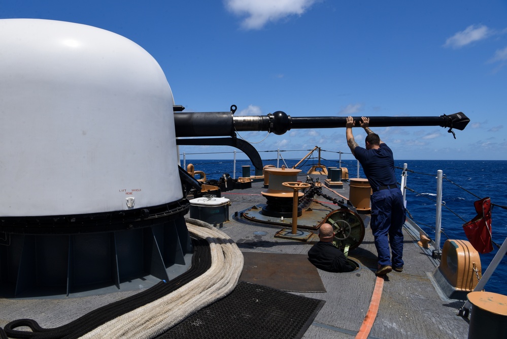 U.S. Coast Guard Cutter Mohawk - AFRICOM Patrol