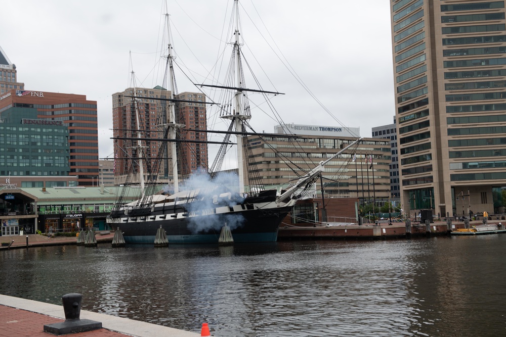 Ship's Arrive for Maryland Fleet Week and Flyover