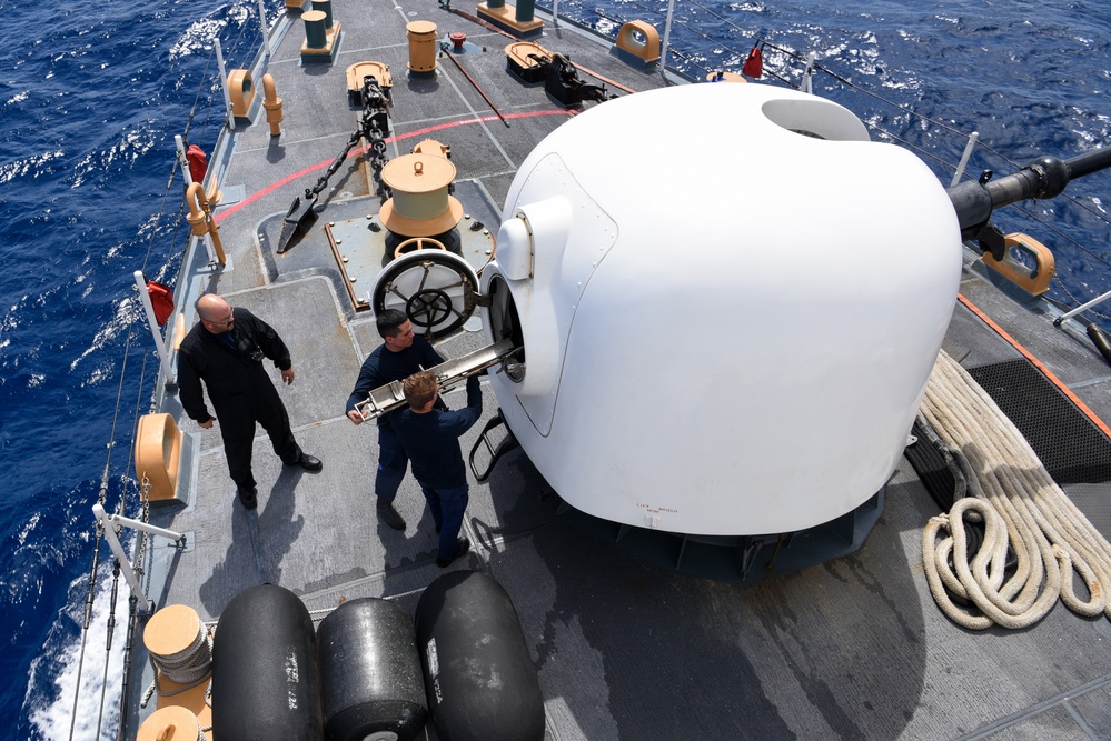 U.S. Coast Guard Cutter Mohawk - AFRICOM Patrol