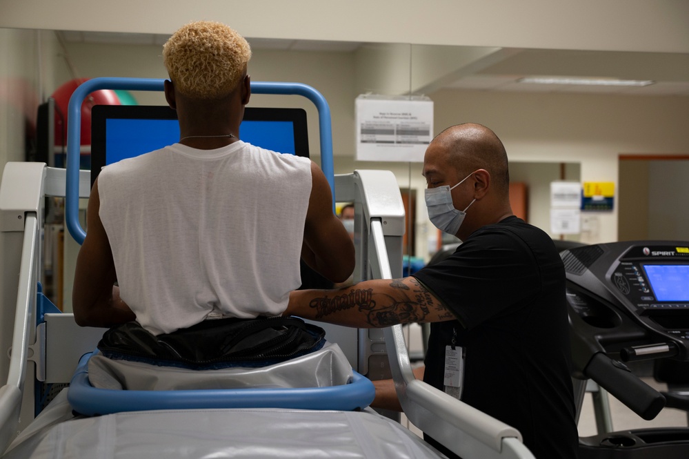 36 MDG Physical Therapy Clinic ensures Team Andersen is fit to fight