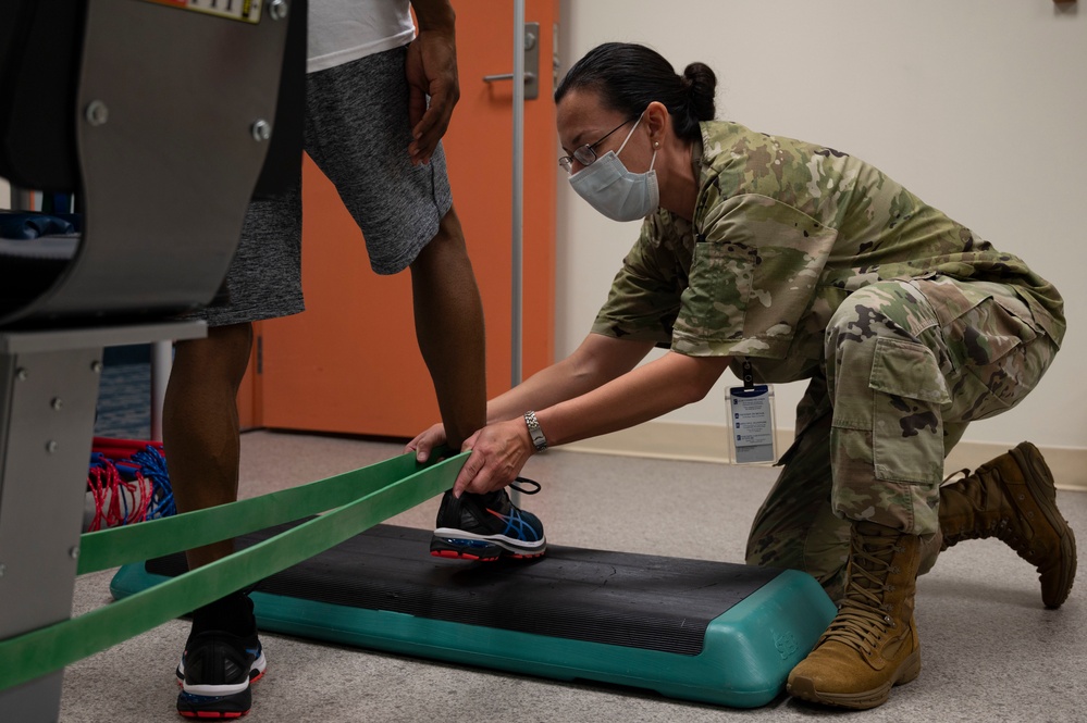 36 MDG Physical Therapy Clinic ensures Team Andersen is fit to fight