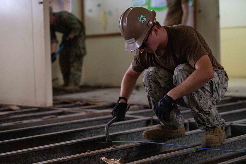 Pacific Partnership 2022 renovates Solomon Islands National Referral Hospital