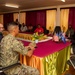 Pacific Partnership 2022 leadership visits with local leaders of Honiara