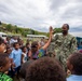 Pacific Partnership 2022 Medical Professionals visit Naha SDA Primary School