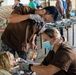 Pacific Partnership 2022 dental professionals conduct dental services at Maranatha Hall