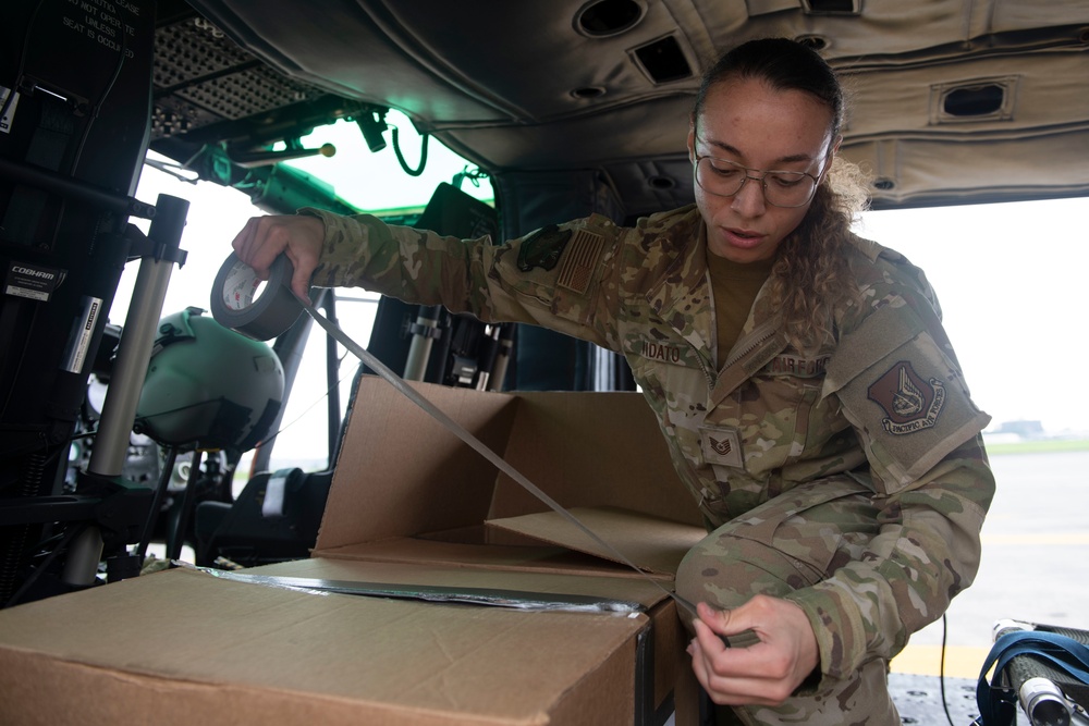 459th Airlift Squadron aids in local exercise