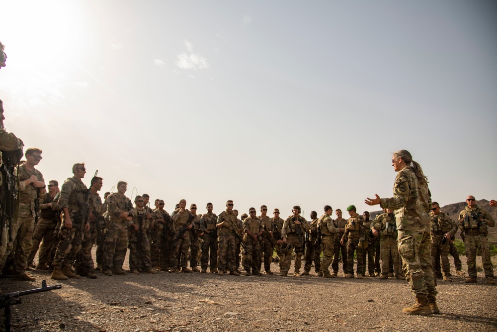 Task Force Red Dragon conducts live-fire exercise with French Forces in Djibouti