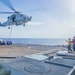 USS Antietam (CG 54) Helicopter In-Flight Refueling And Vertical Replenishment