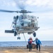 USS Antietam (CG 54) Helicopter In-Flight Refueling And Vertical Replenishment