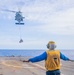 USS Antietam (CG 54) Helicopter In-Flight Refueling And Vertical Replenishment