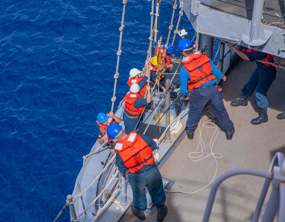 USS Antietam (CG 54) Small Boat Operations