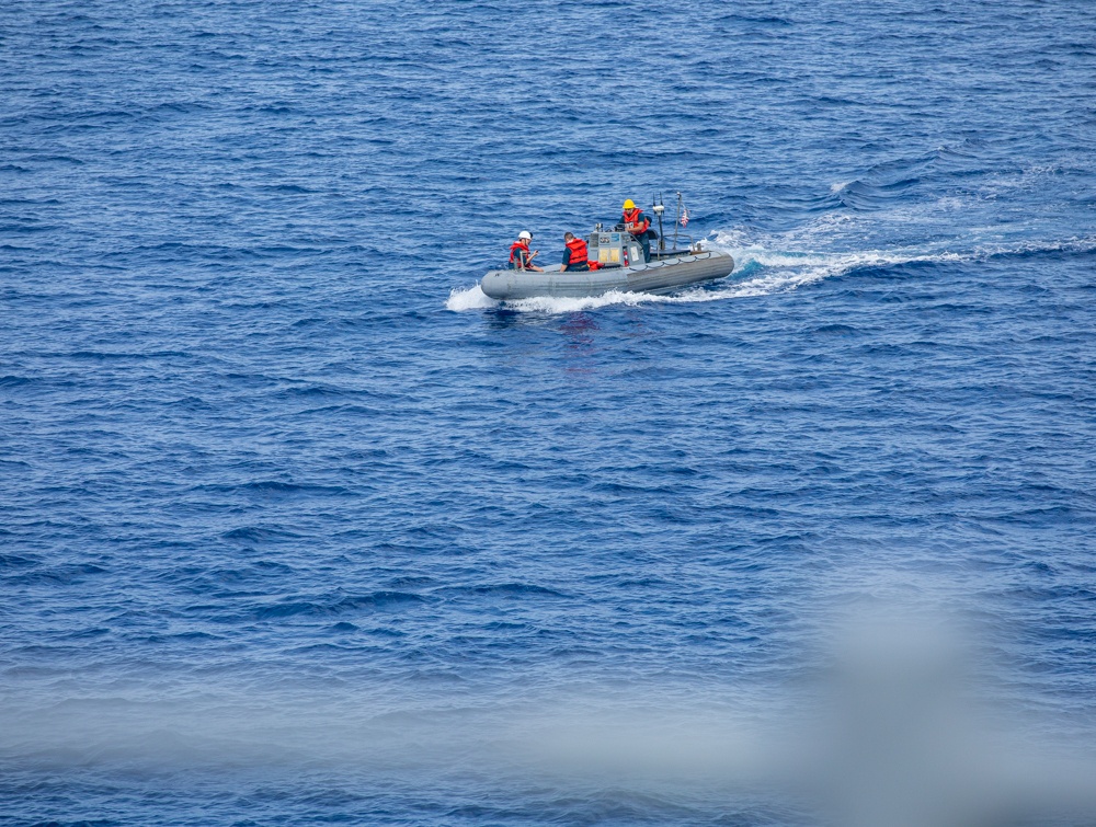 USS Antietam (CG 54) Small Boat Operations