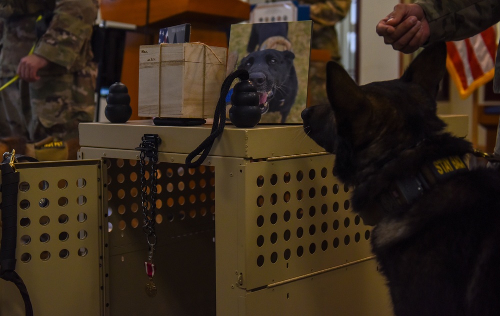 Wolf Pack says final farewell to MWD Alan