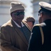 South African National Defense Force officers and South African Parliament members tour the USS Hershel “Woody” Williams