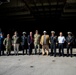 South African National Defense Force officers and South African Parliament members tour the USS Hershel “Woody” Williams