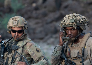 Task Force Red Dragon conducts live-fire exercise with French Forces in Djibouti