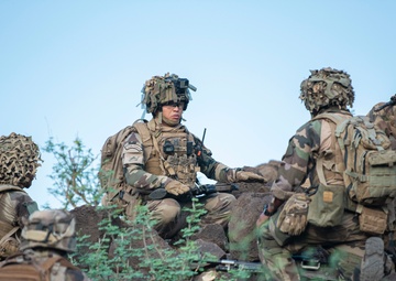 Task Force Red Dragon conducts live-fire exercise with French Forces in Djibouti
