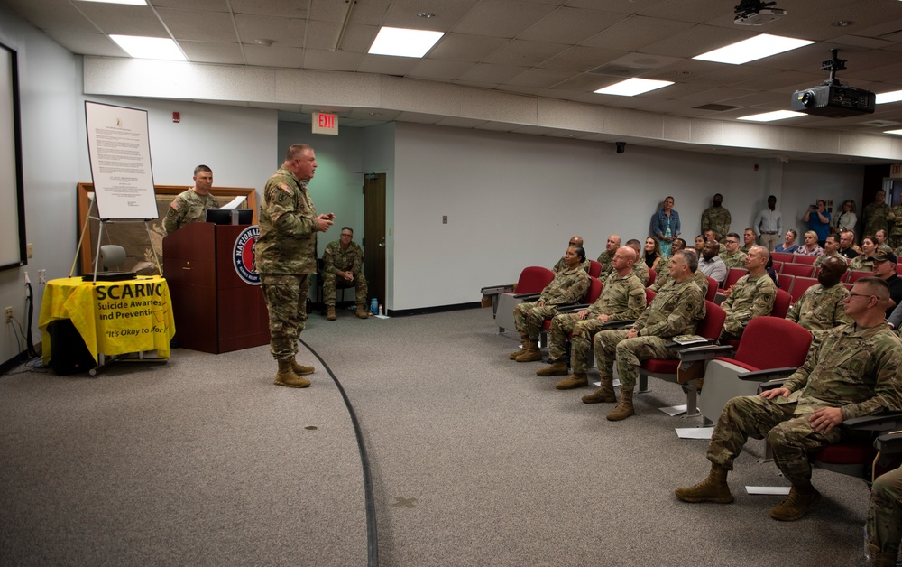 South Carolina Adjutant General signs Suicide Prevention Proclamation