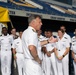 U.S. Naval Academy pre-game celebration against University of Delaware