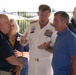 U.S. Naval Academy pre-game celebration against University of Delaware