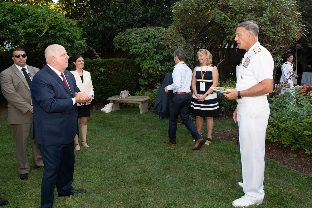 U.S. Naval Academy Parade Reception