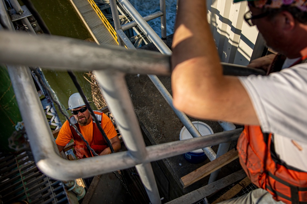 Montgomery Locks and Dam open house invites state officials, industry partners to showcase upcoming construction