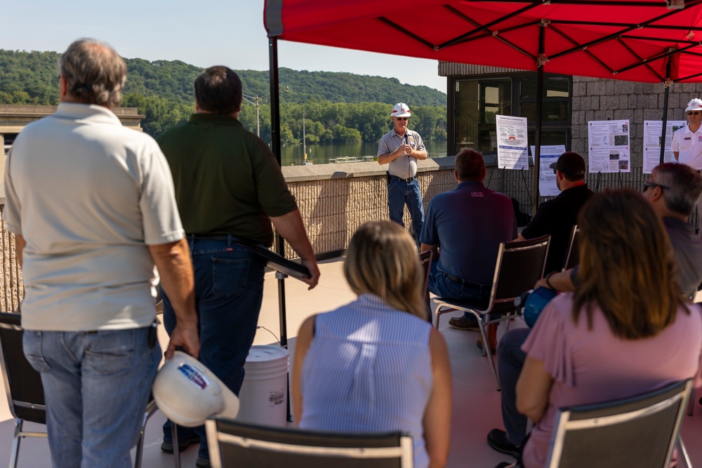 Montgomery Locks and Dam open house invites state officials, industry partners to showcase upcoming construction