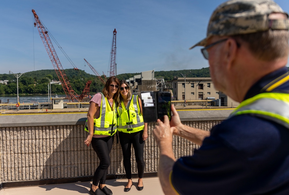 Montgomery Locks and Dam open house invites state officials, industry partners to showcase upcoming construction